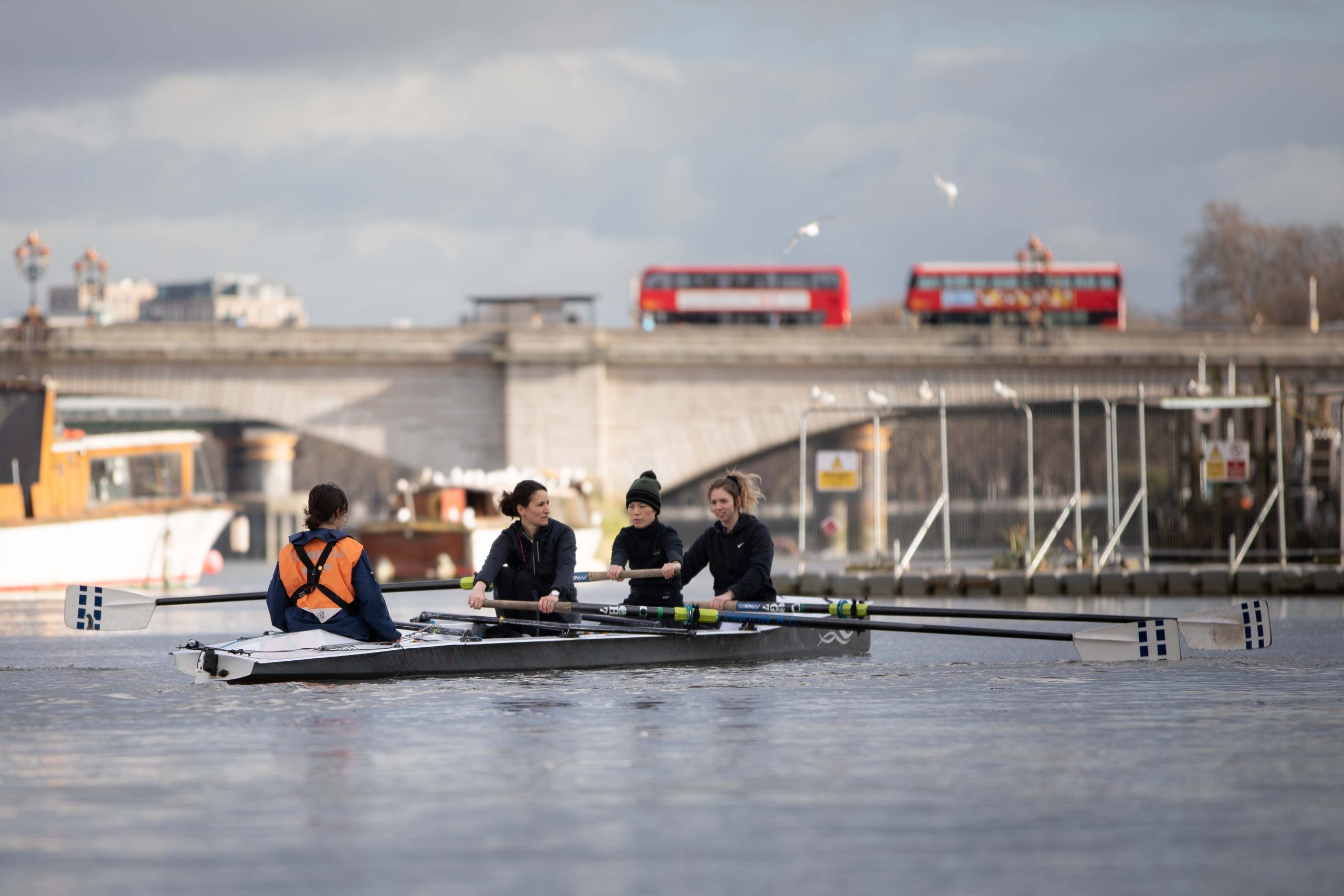 Putney Rowing Print Get into rowing with TopRow - Putney Embankment